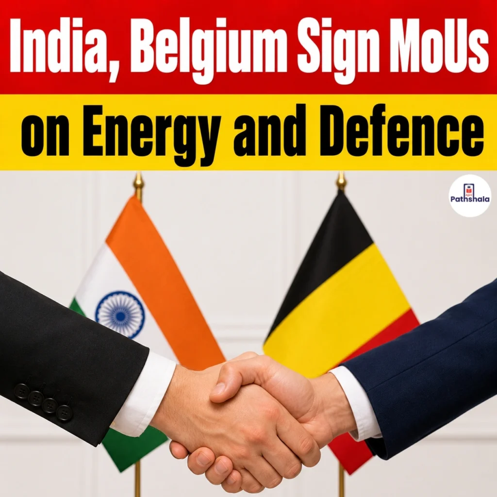 India-Belgium MoUs