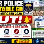 Bihar Police Constable GD PST Admit Card 2026 Out