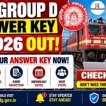 RRB Group D Answer Key 2026 Out