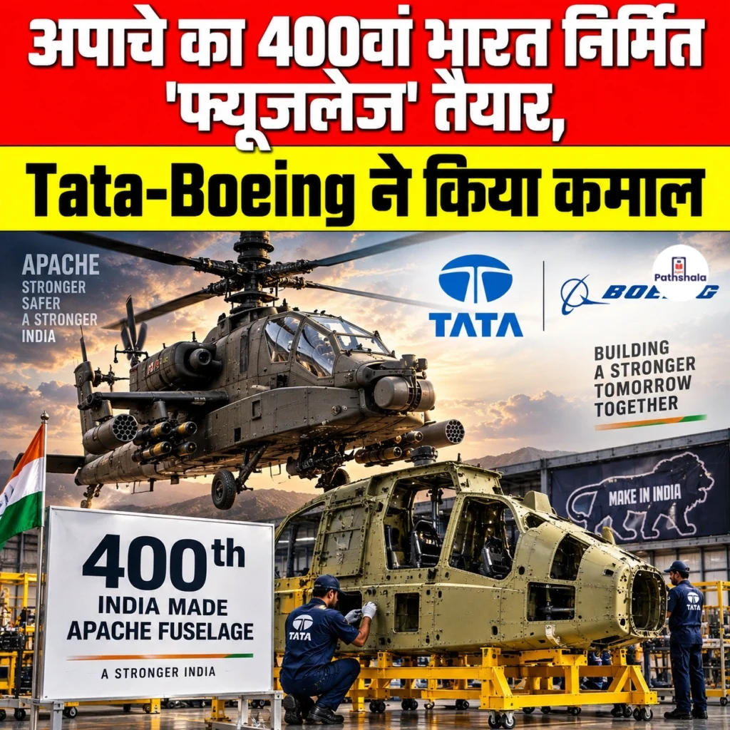 400th Apache Fuselage India