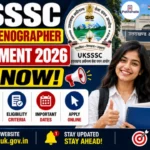 UKSSSC PA and Stenographer Recruitment 2026 Out