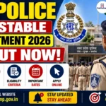 MP Police Constable Recruitment 2026 Out
