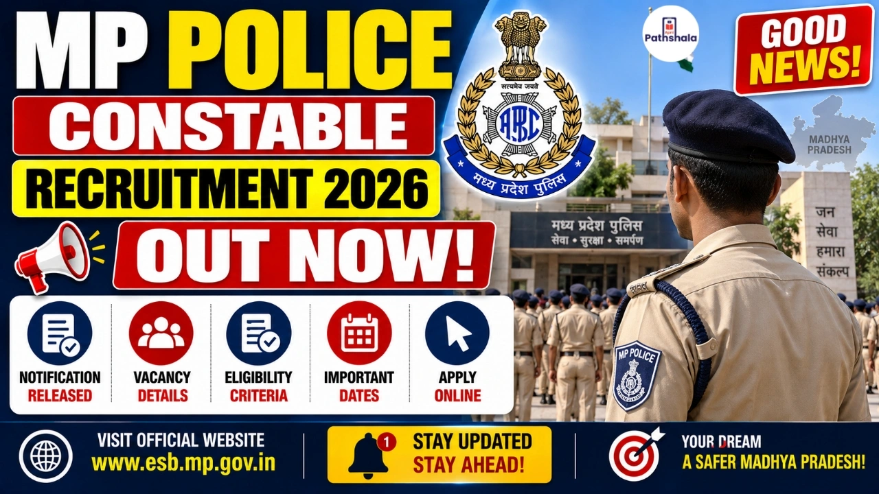MP Police Constable Recruitment 2026