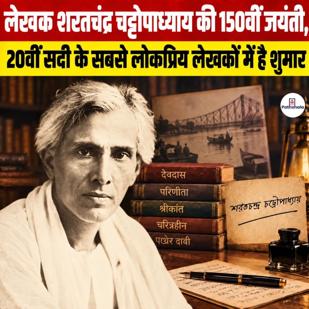 Sarat Chandra Chattopadhyay 150th Birth Anniversary