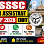 UPSSSC Junior Assistant Cut Off 2026 Out