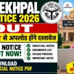 UP Lekhpal DV Notice 2026 Out