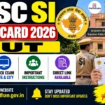  RPSC SI Admit Card 2026 Out