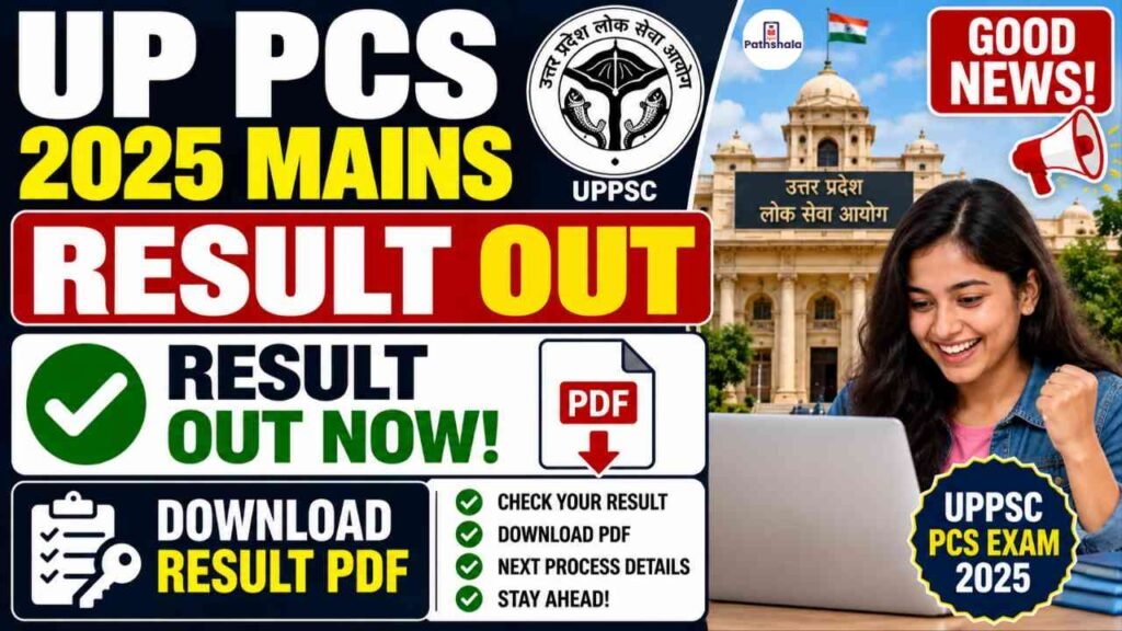 UPPSC Mains Result 2026