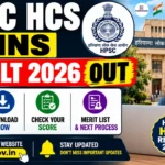 HPSC HCS Mains Result 2026 Out