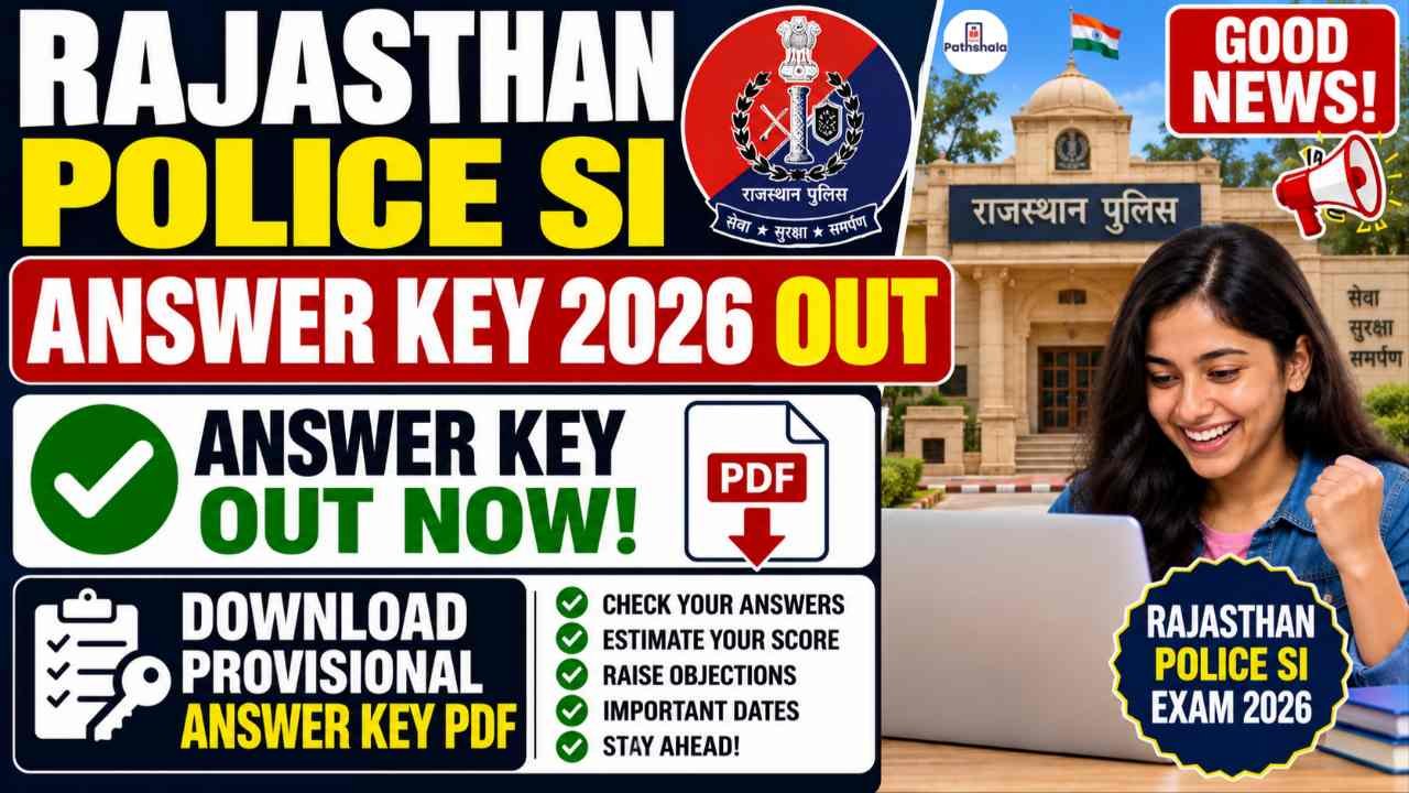 Rajasthan Police SI Answer Key 2026