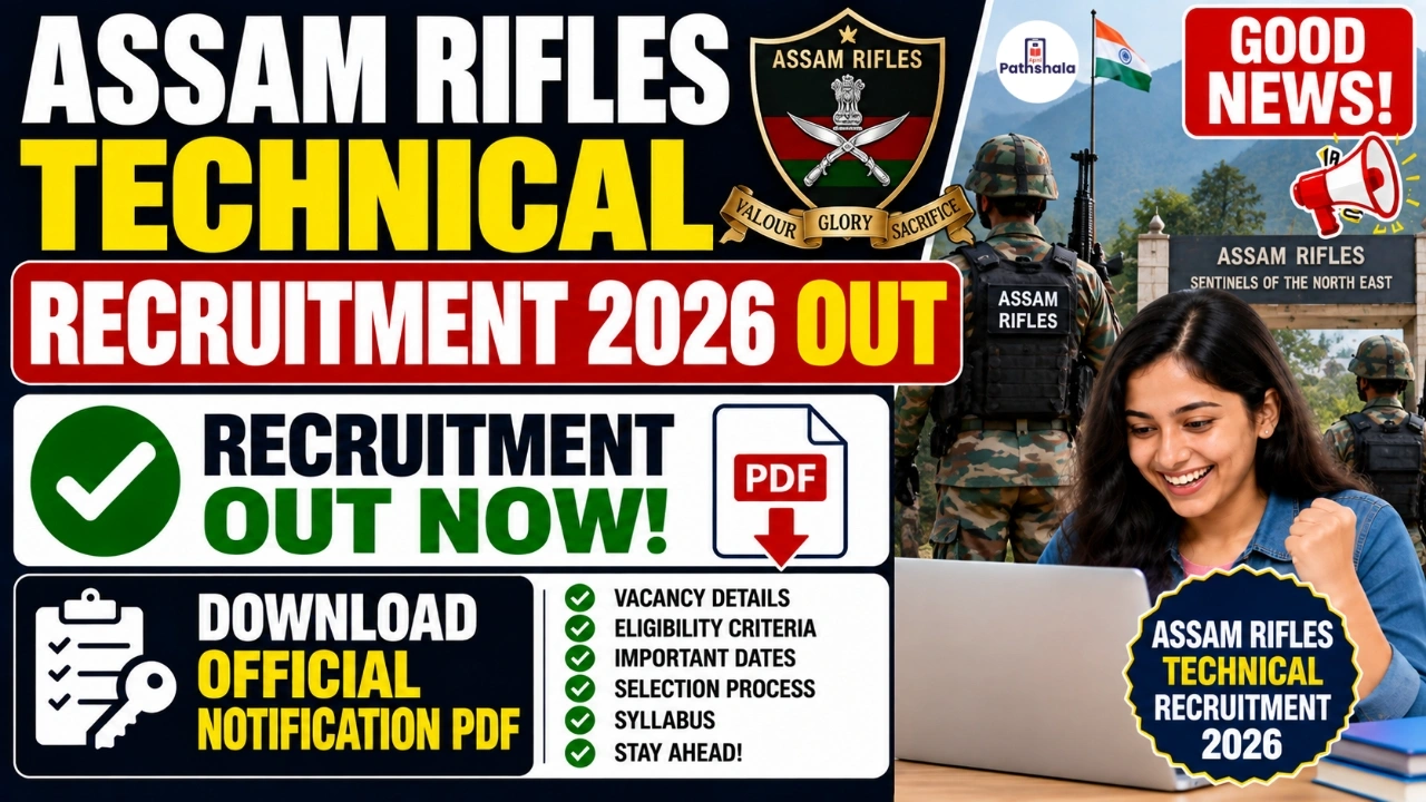 Assam Rifles Technical Recruitment 2026