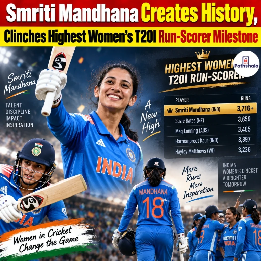 Smriti Mandhana Creates History