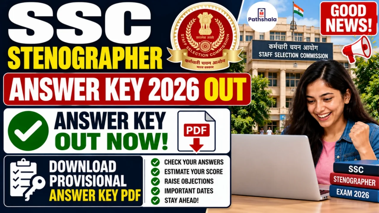 SSC Stenographer Answer Key 2026