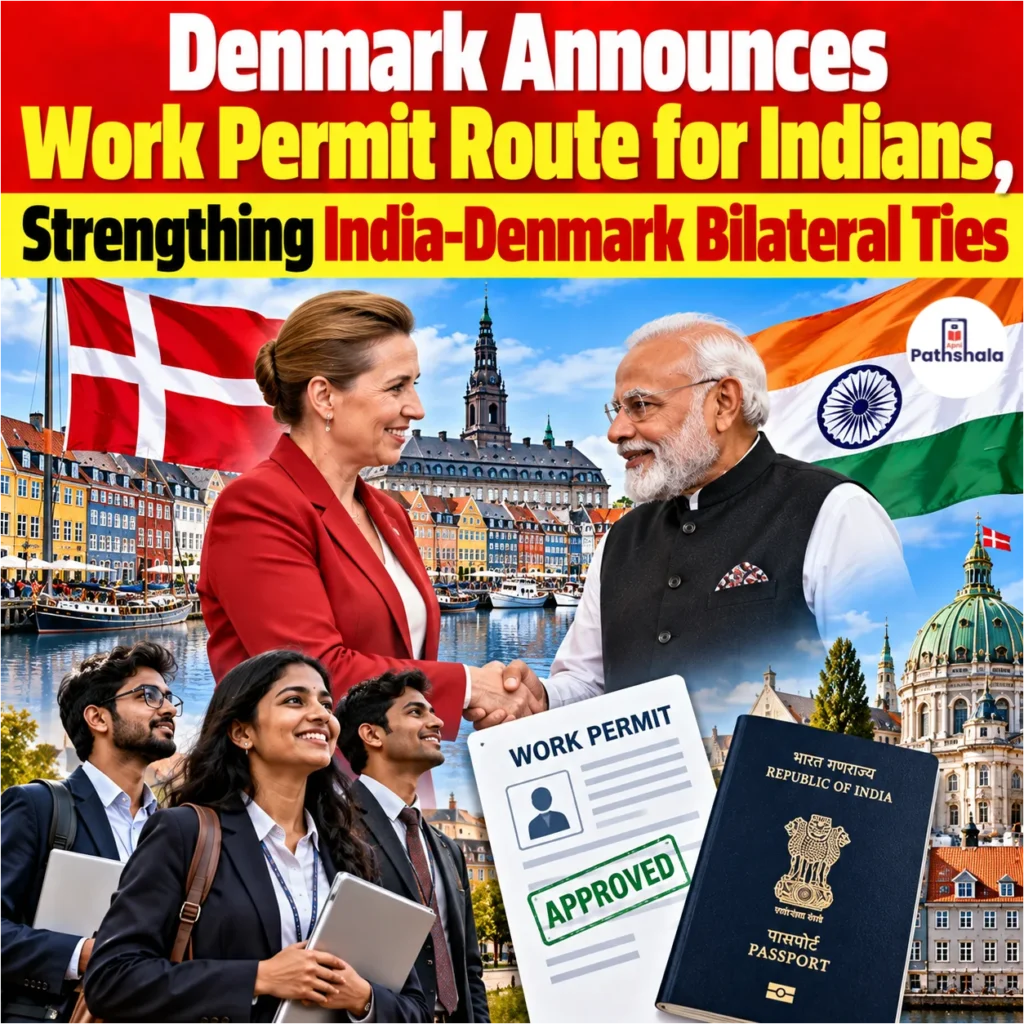 Denmark Work Permit for Indians
