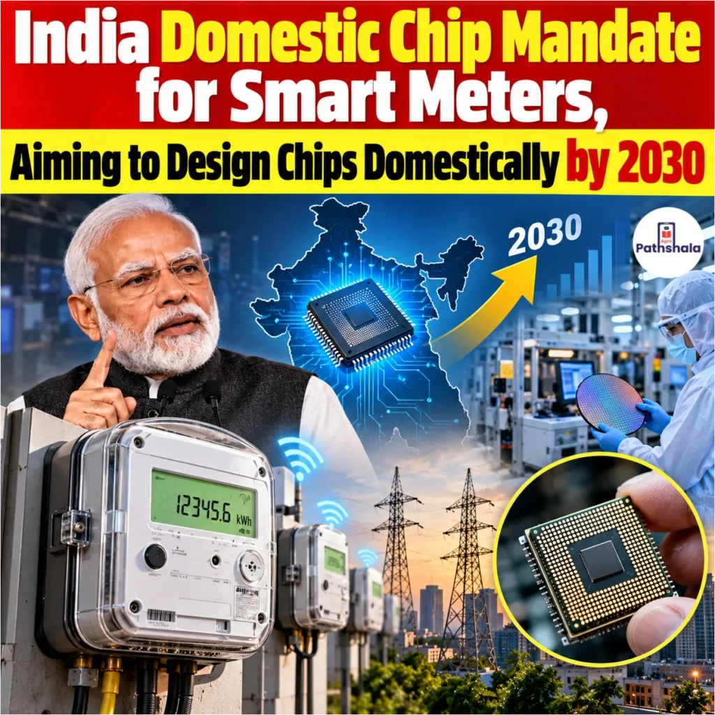 India Domestic Chip Mandate for Smart Meters