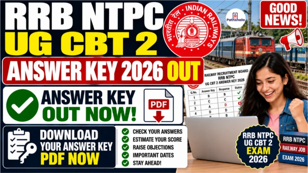 RRB NTPC UG CBT 2 Answer Key 2026