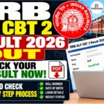 RRB ALP CBT 2 Result 2026 Out 