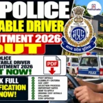 MP Police Constable Driver Recruitment 2026 Out
