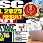 SSC CHSL 2025 Final Result Out