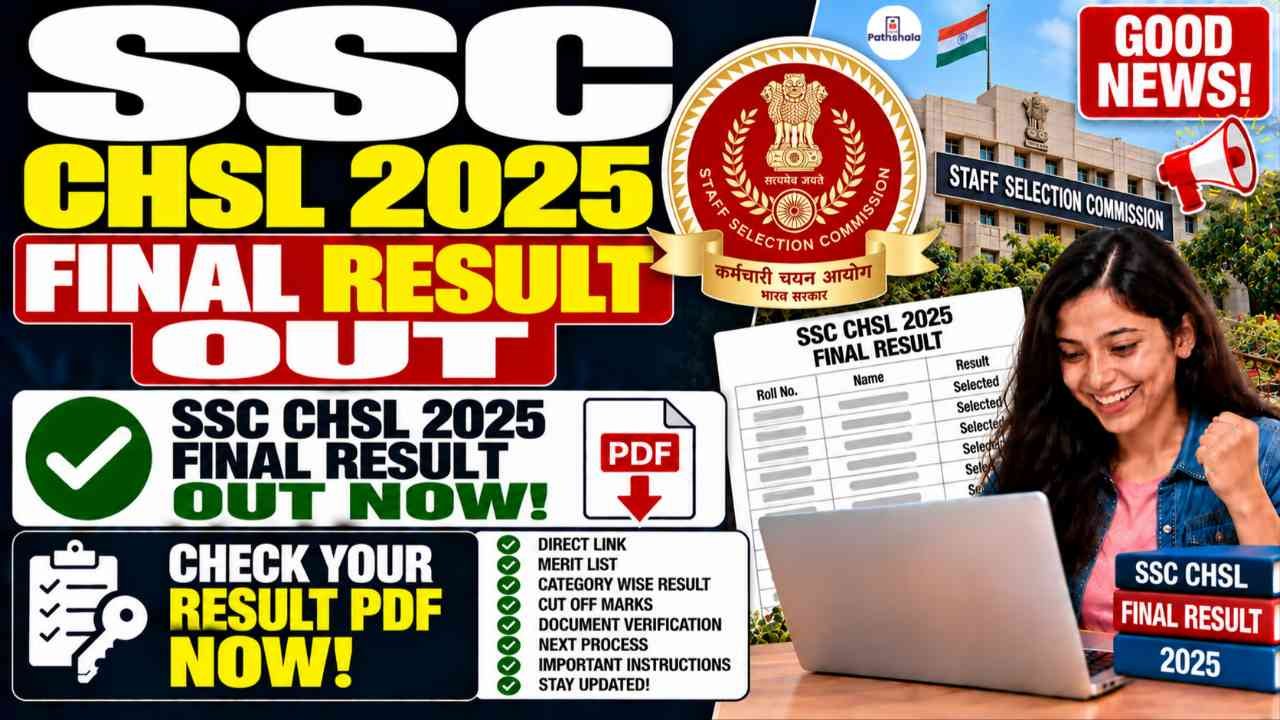 SSC CHSL 2025 Final Result