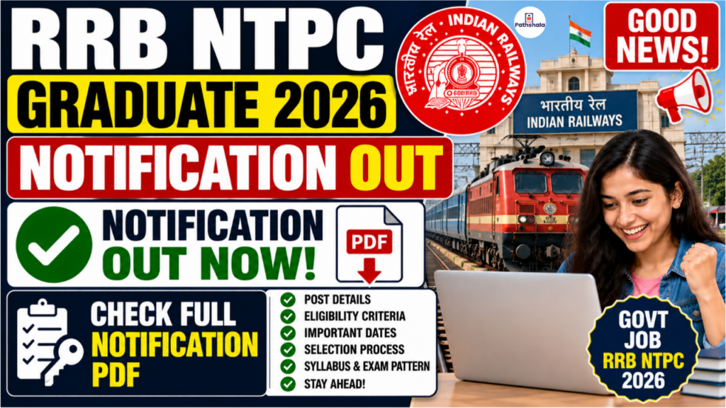 RRB NTPC Graduate Recruitment 2026