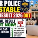 Bihar Police Constable Final Result 2026 Out