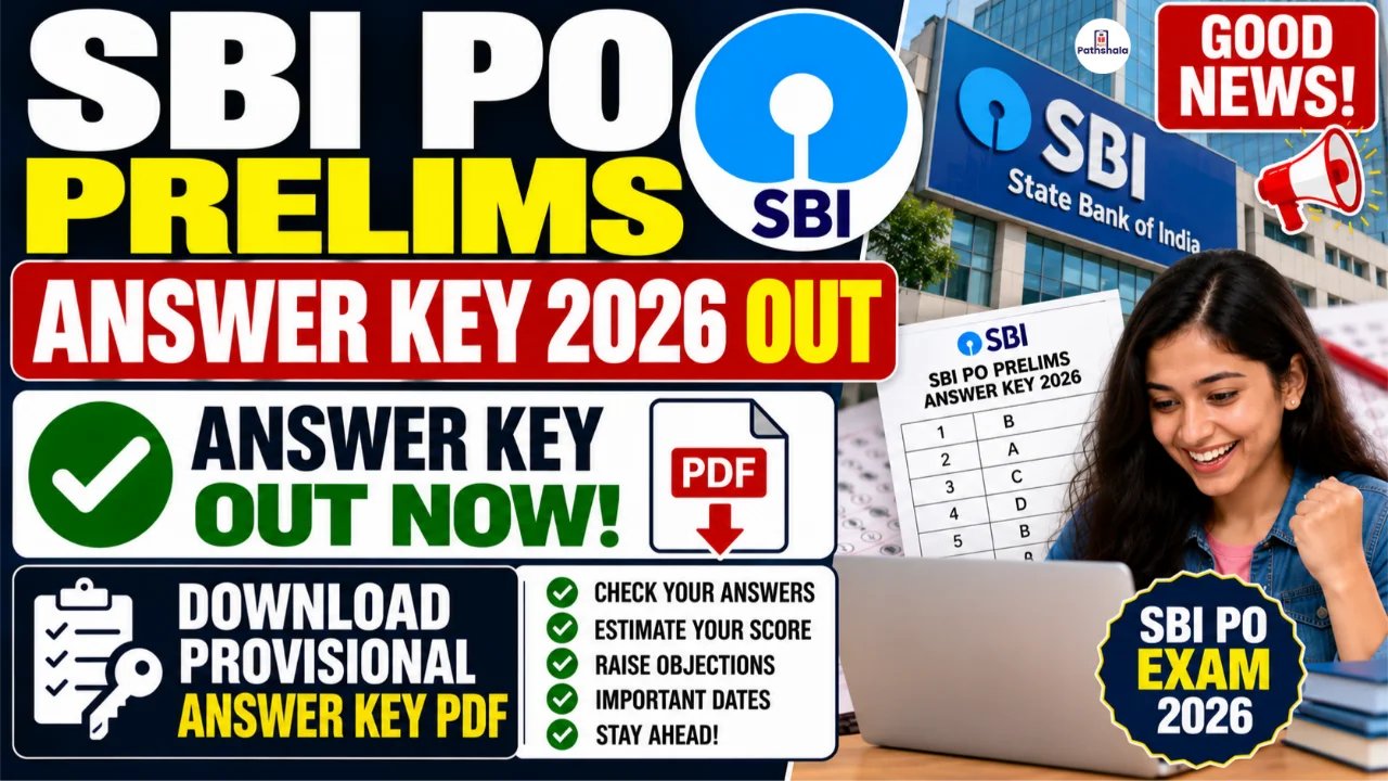 SBI PO Prelims Answer Key 2026