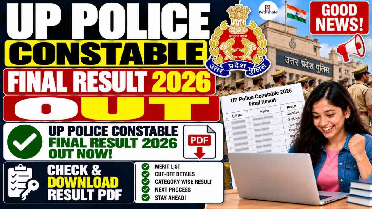 UP Police Constable Final Result 2026
