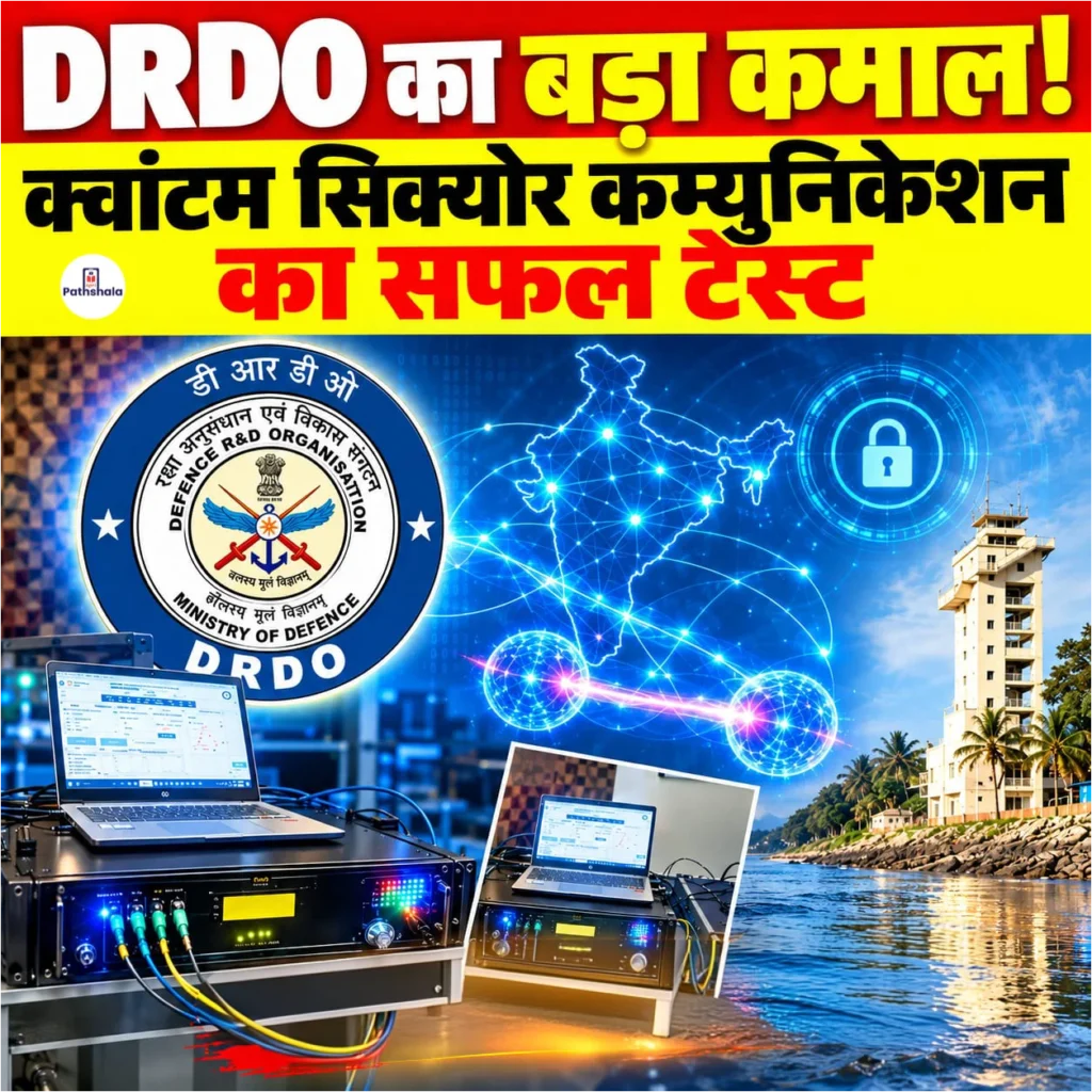 DRDO Quantum Key Distribution Technology Test