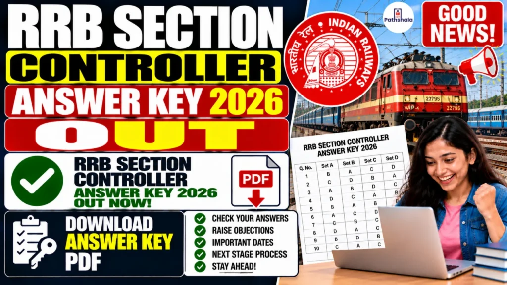RRB Section Controller Answer Key 2026