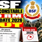 BSF Head Constable RO RM Exam Date 2026 Out