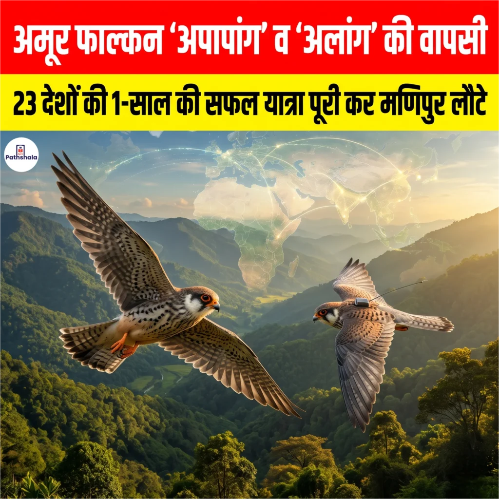 Amur Falcons Apapang or Alang
