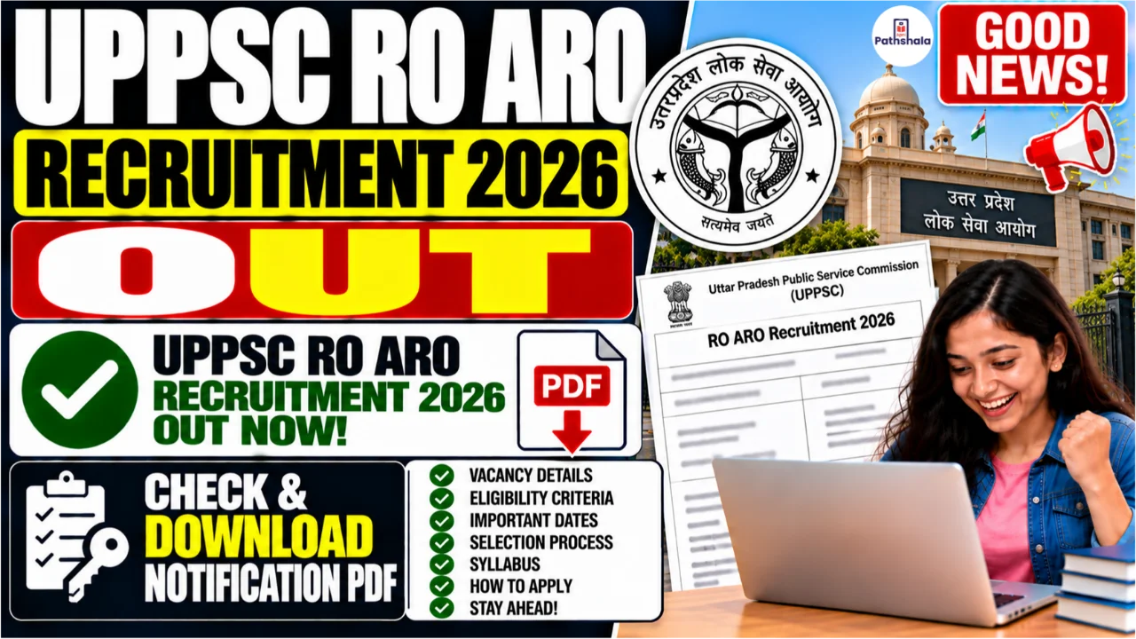 UPPSC RO ARO Recruitment 2026