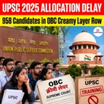 UPSC 2025 Service Allocation Delay, Understand 958 Candidates OBC Creamy Layer Row