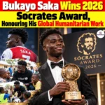 Bukayo Saka Wins 2026 Socrates Award, Honouring His Global Humanitarian Work