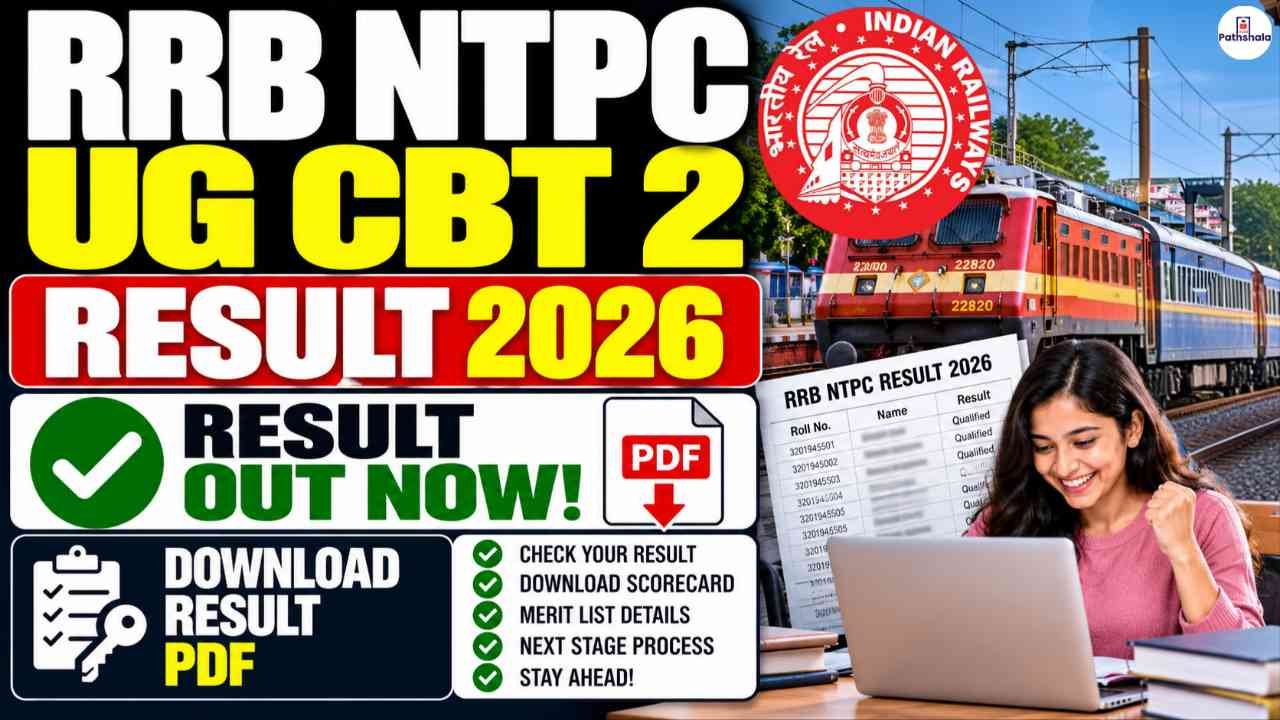 RRB NTPC UG CBT 2 Result 2026