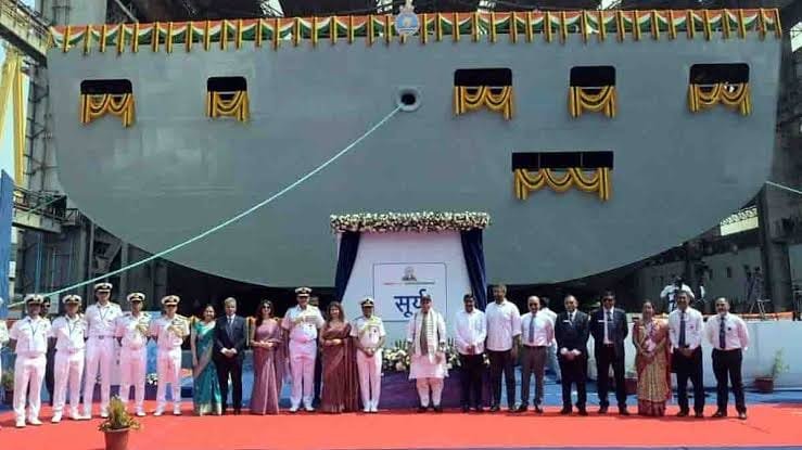 INS Surya Launch